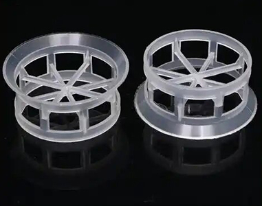 Height Equivalent to a Theoretical Plate (HETP) of Cascade Ring Packings